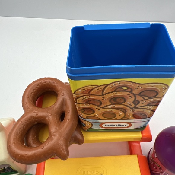 Little Tikes Vintage Toy Food‎ Lot Fisher Price Play Pretend Pizza Juice Table - Picture 2 of 15